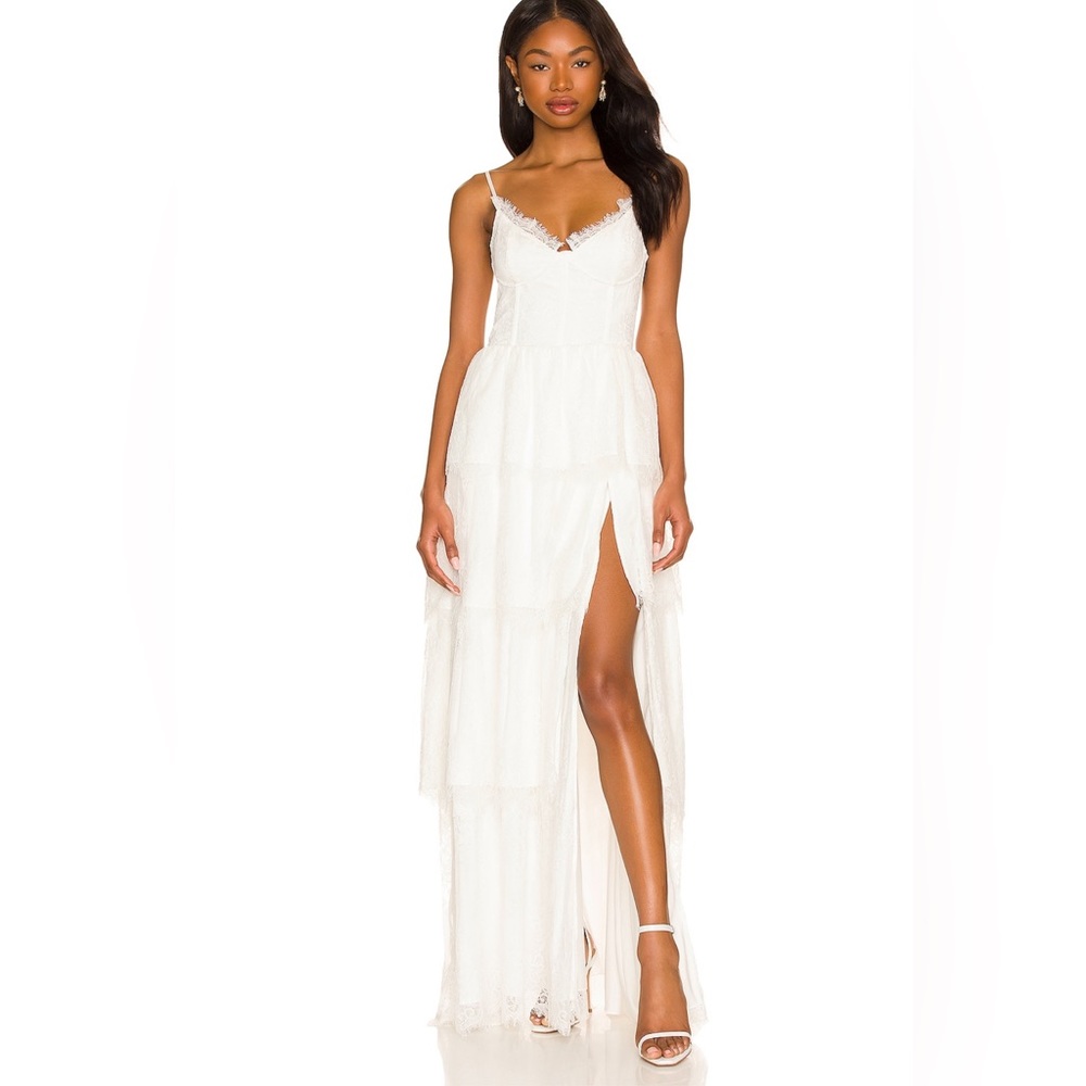 Worn once beautiful V. Chapman gown